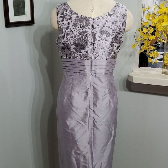 R&M RICHARDS 2 PCS SUIT.  Orchid satin with sequins/Reinstones. SIZE 10P… - Picture 9 of 16